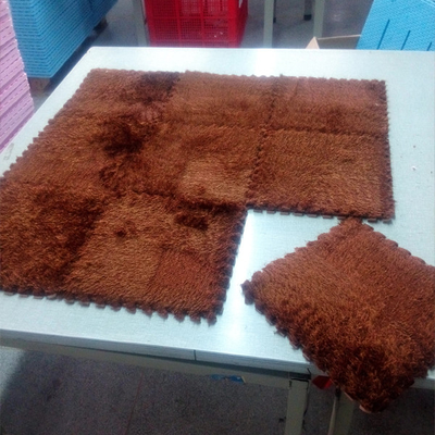 Baldosas lujosas de la alfombra de la alfombra/EN7 1Interlocking del piso del poliéster del 1.0cm